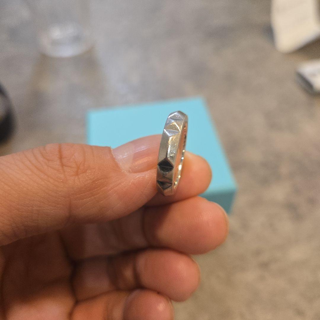 Tiffany&Co. トゥルーバンド　13号　プラチナ