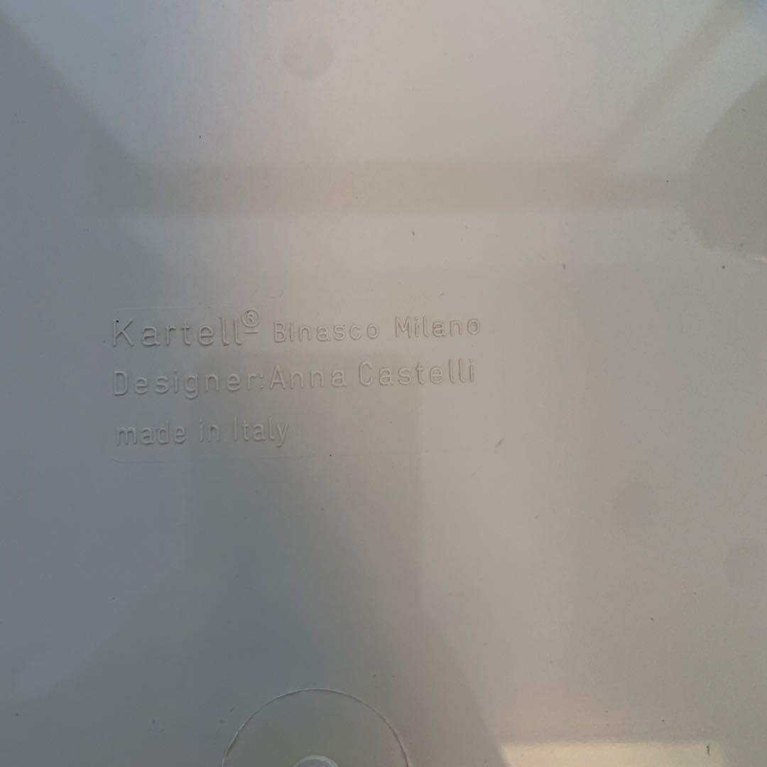 Kartell カルテル　コンポニビリ　ホワイト　正規品　キャスター付