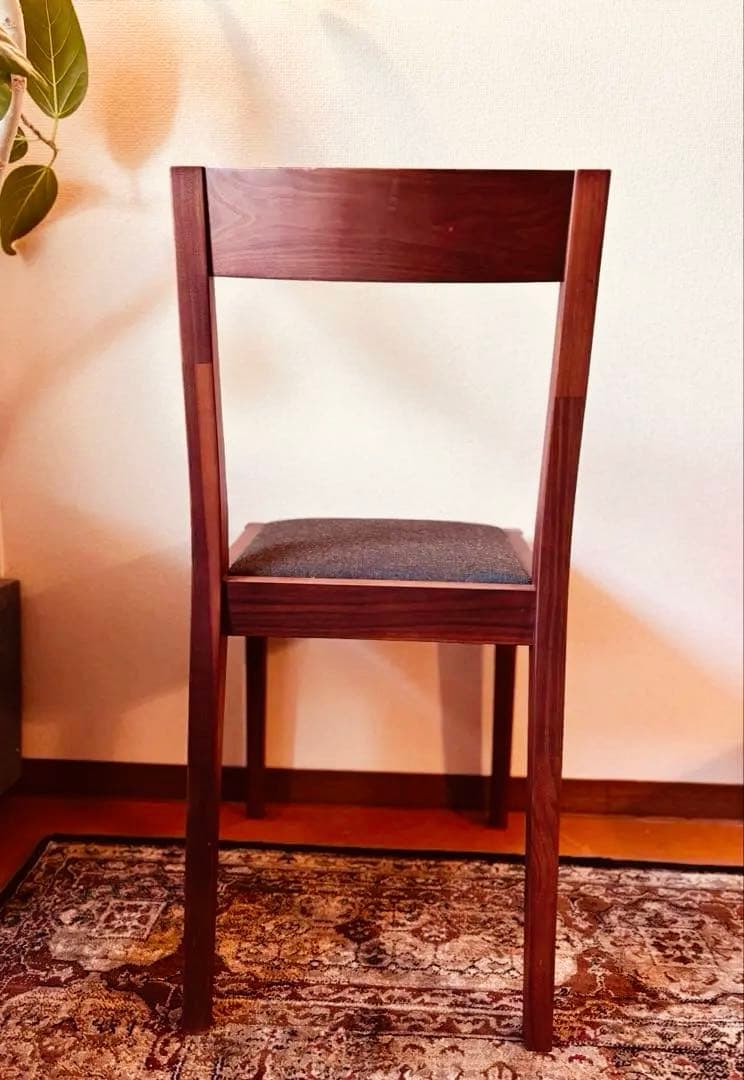 ☘️送料込⭐️美品⭐️廃盤希少⭐️無印良品⭐️ウォールナット材チェア⭐️