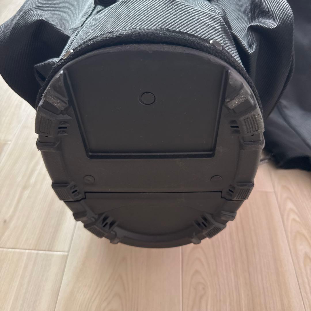 【ラウンド1回】パーリーゲイツ　キャディバッグ　黒　ブラック　軽量　スタンド式