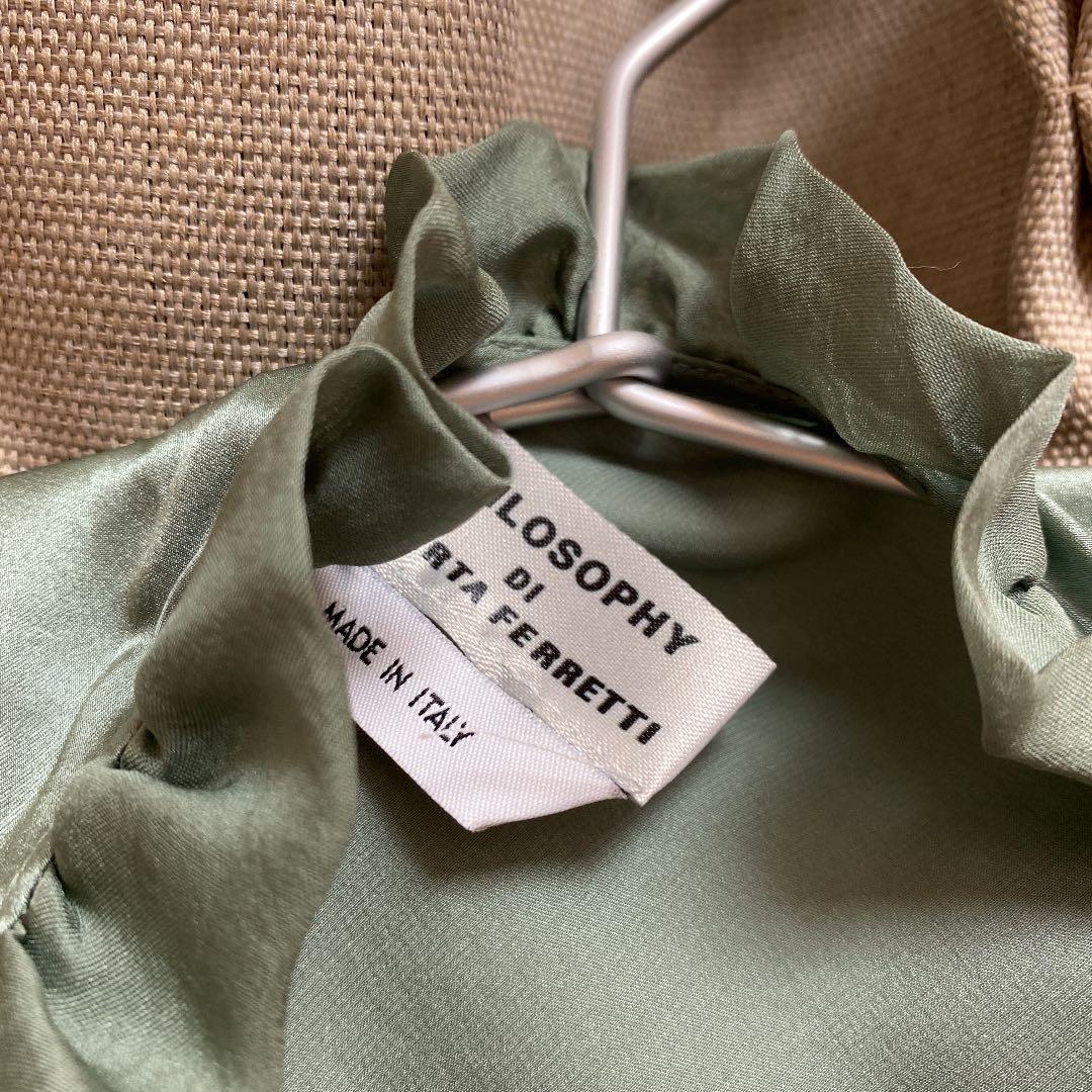 【お値下げ中‼️】フィロソフィーアルベルタフェレッティー　袖なし　トップス