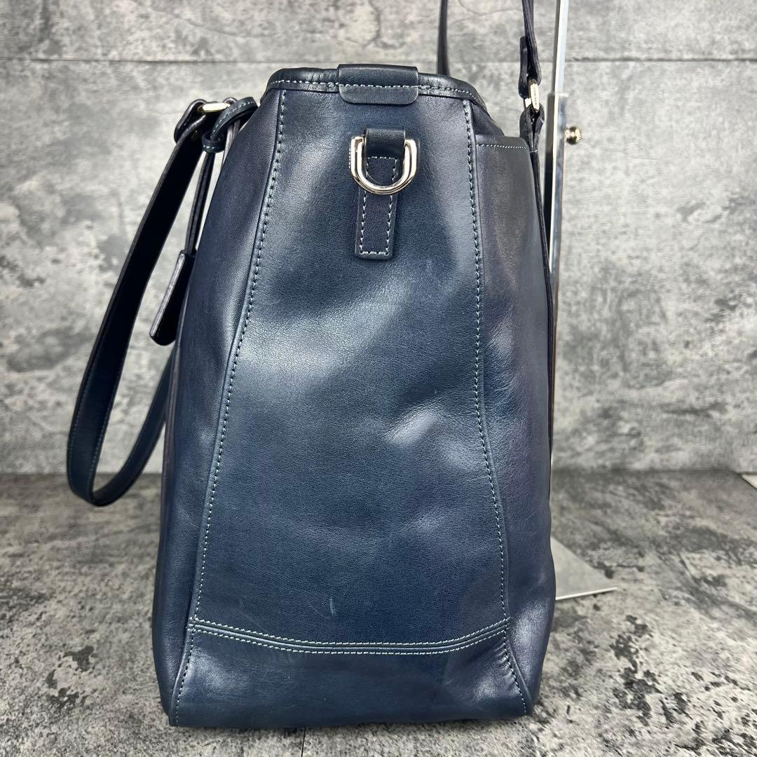 Aniary 2WAY カモフラージュ レザー トートバッグ