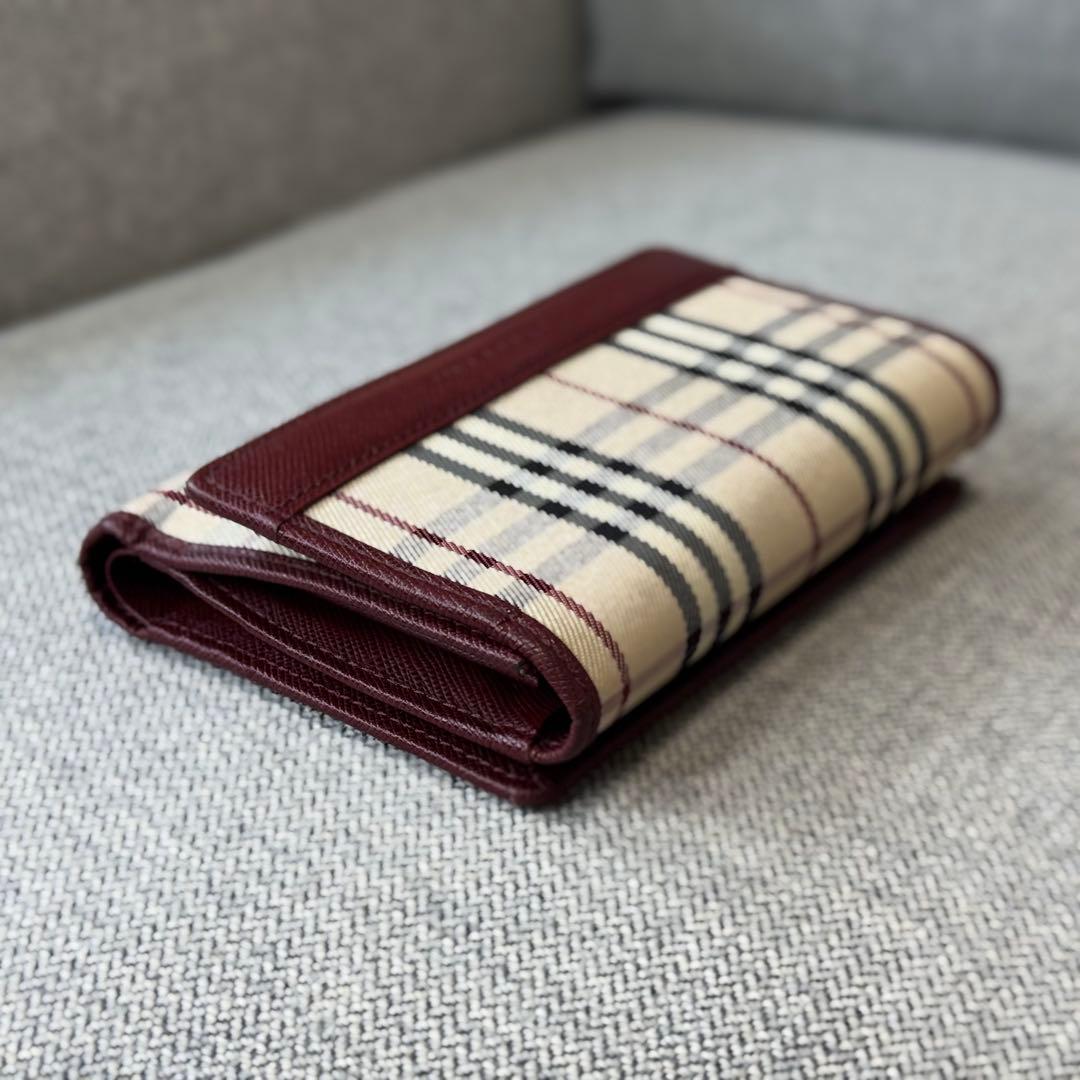 BURBERRY バーバリー ノバチェック コンパクトウォレット