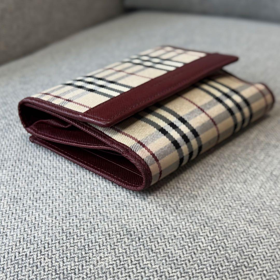 BURBERRY バーバリー ノバチェック コンパクトウォレット