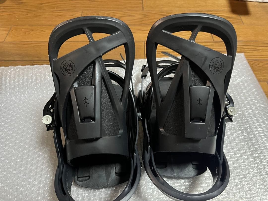 Burton スノーボード　ビンディングM BLACK