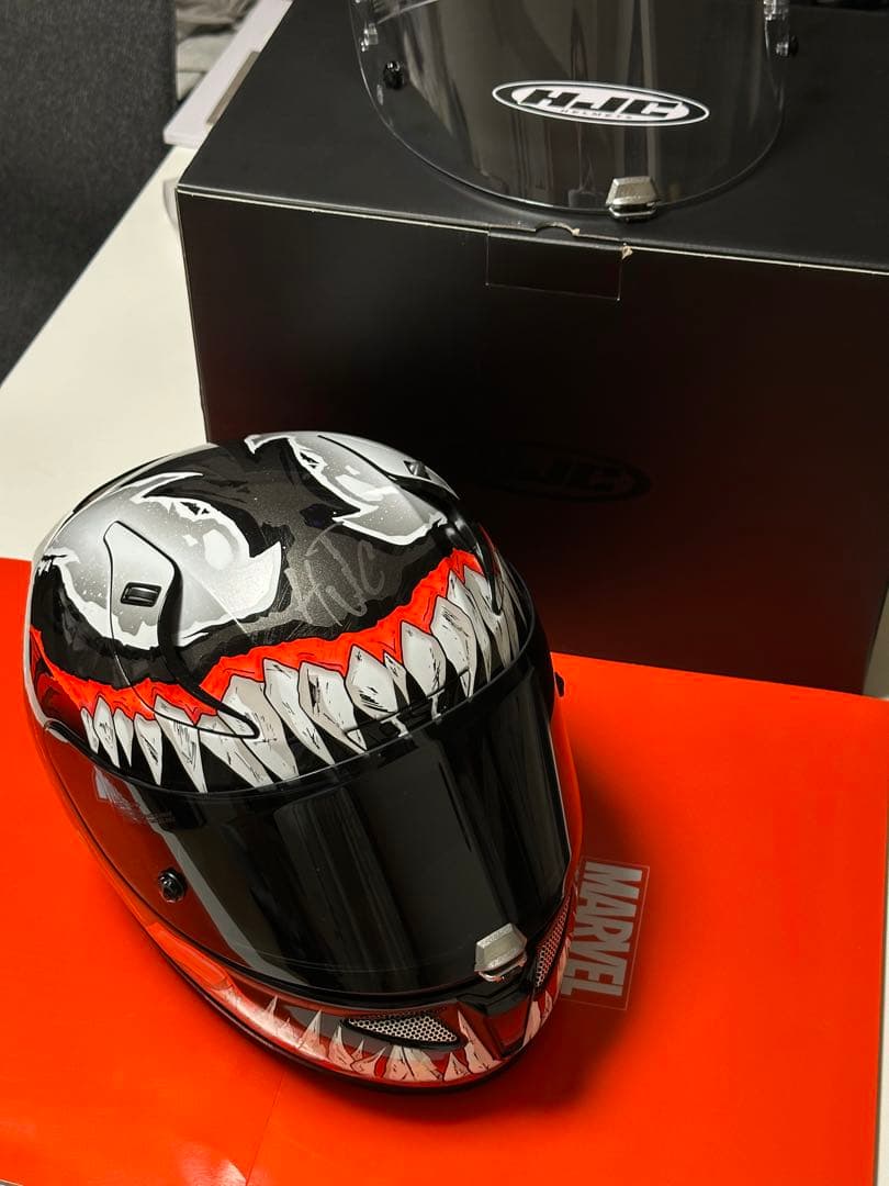 【希少】HJC RPHA 11 Venom2【MARVEL】