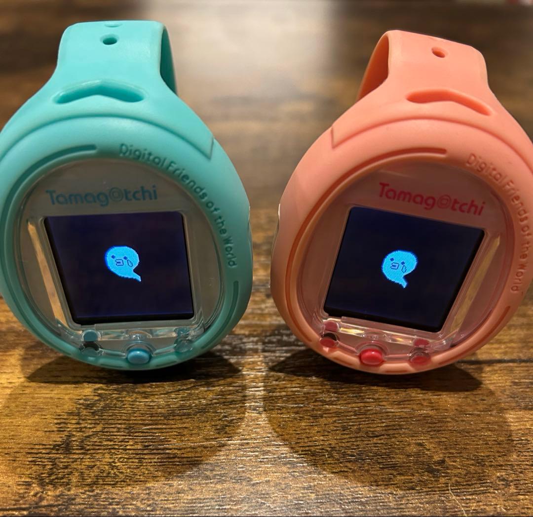 たまごっちスマート コーラルピンク ミントグリーン　二つセット