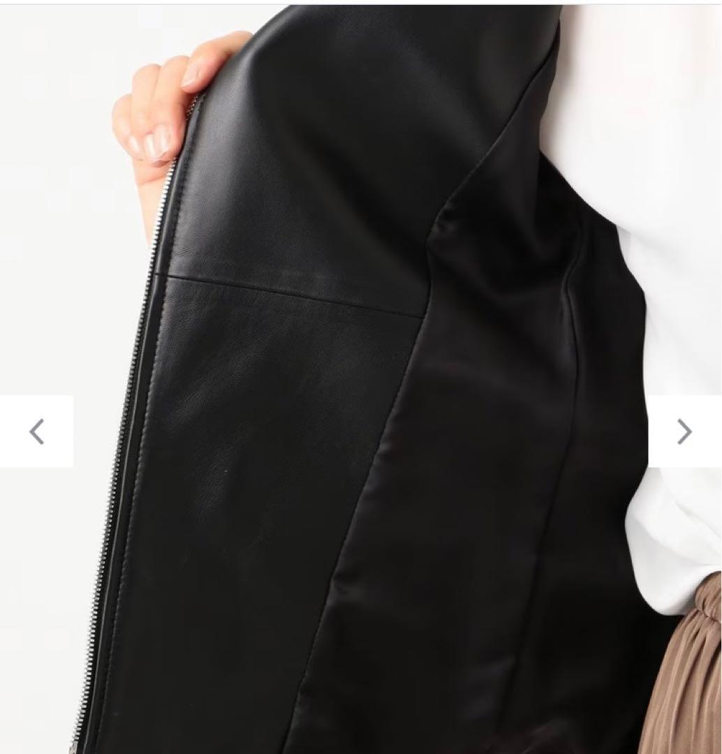 わか23区（32）シープレザー ライダースジャケット