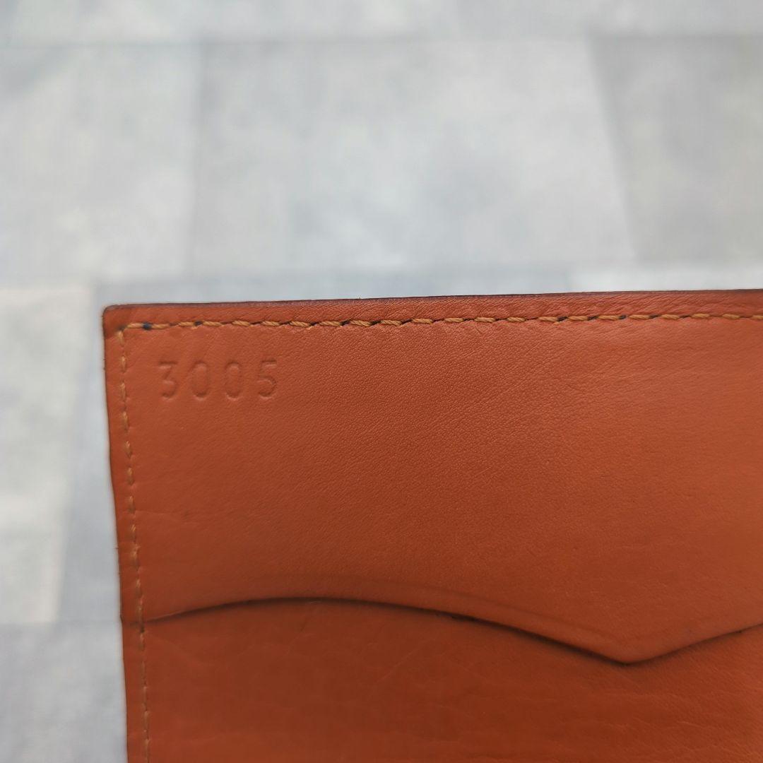 極美品✨フェリージ 長財布 コロコロ クロコ型押し レザー紺　定価86900円✨