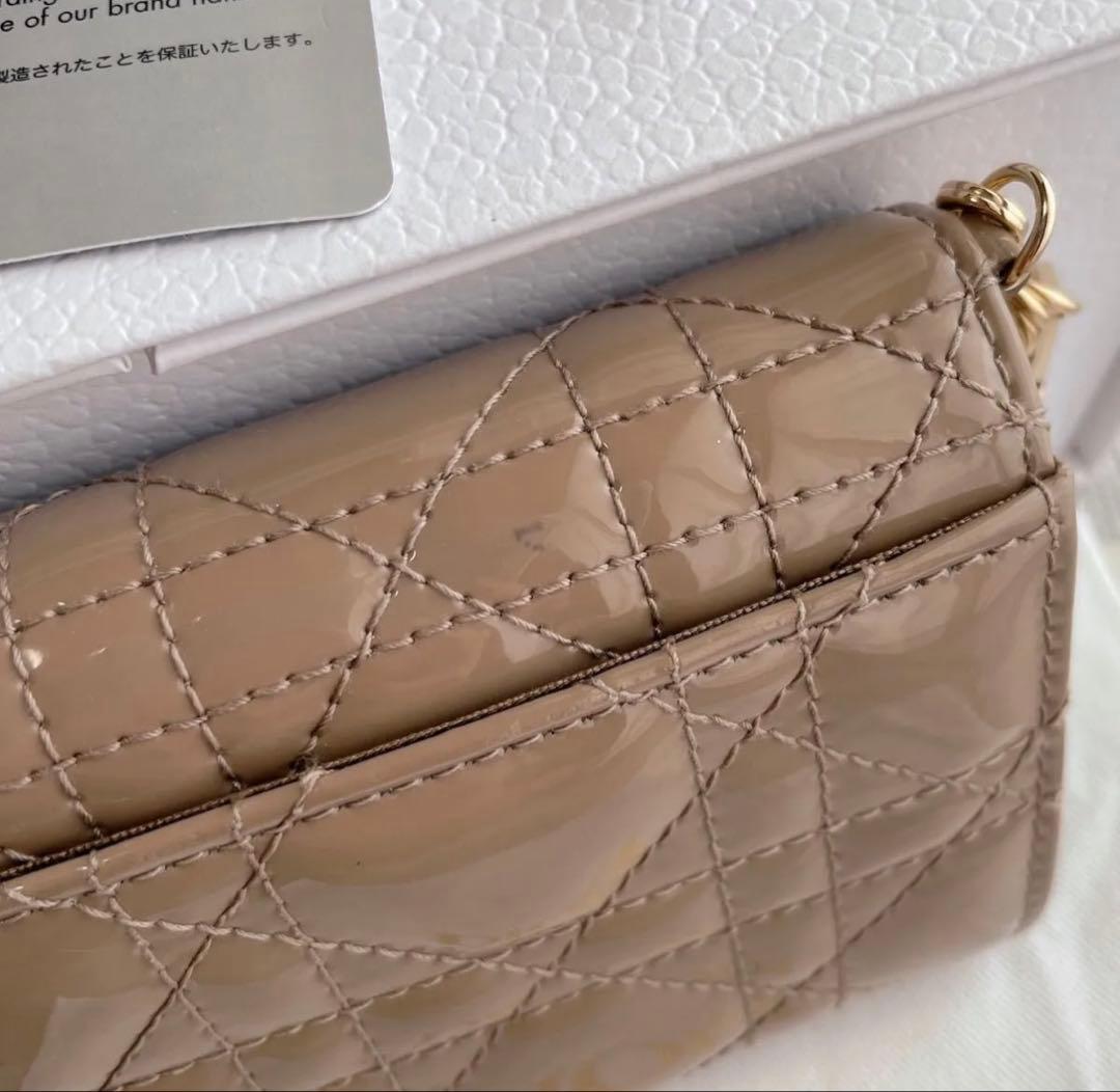 Christian Dior ロータスウォレット トープ