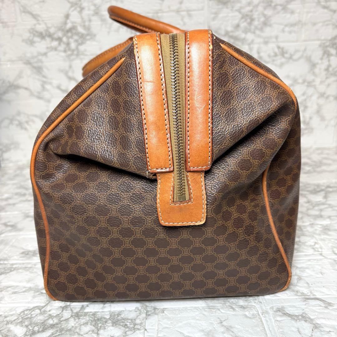 セリーヌ　CELINE マカダム　2way ボストンバッグ　トリオンフある