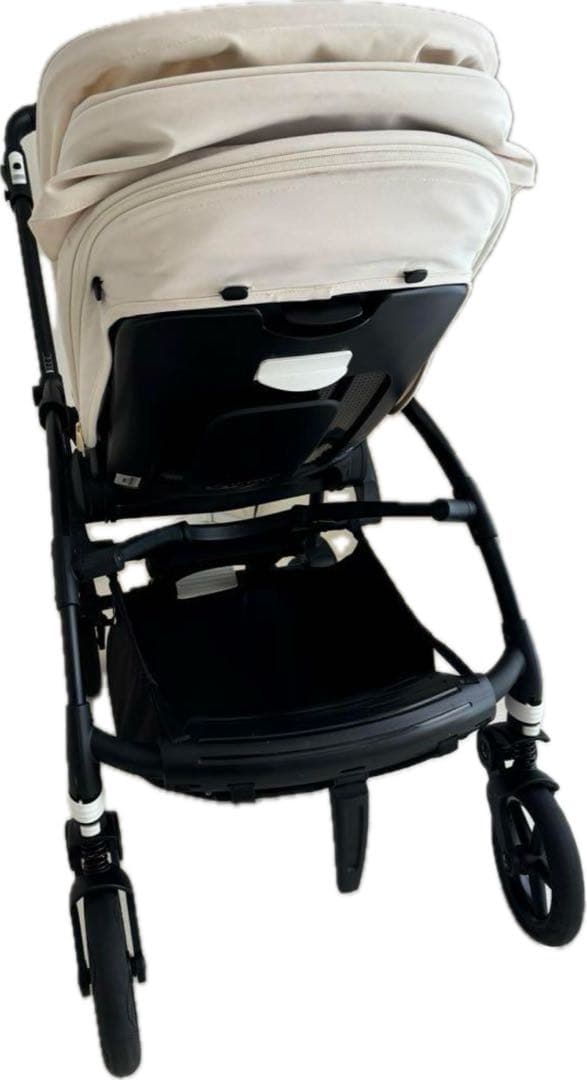 meeeee　Bugaboo Bee6 ブラックフレーム×アイボリー