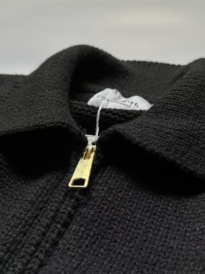 Carhartt デトロイトニット黒 ジャケットM
