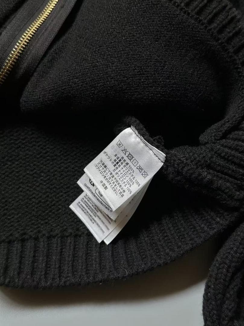 Carhartt デトロイトニット黒 ジャケットM