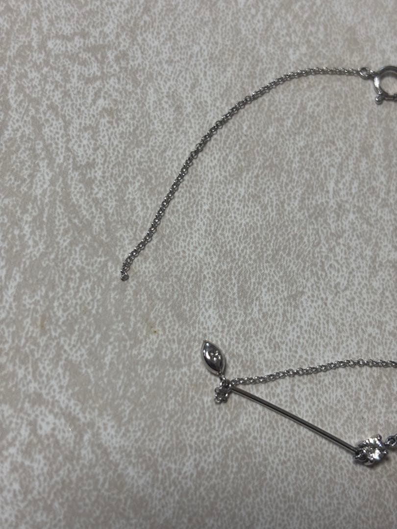 【ジャンク品】ジェムケリー⭐︎天然ダイヤブレスレット