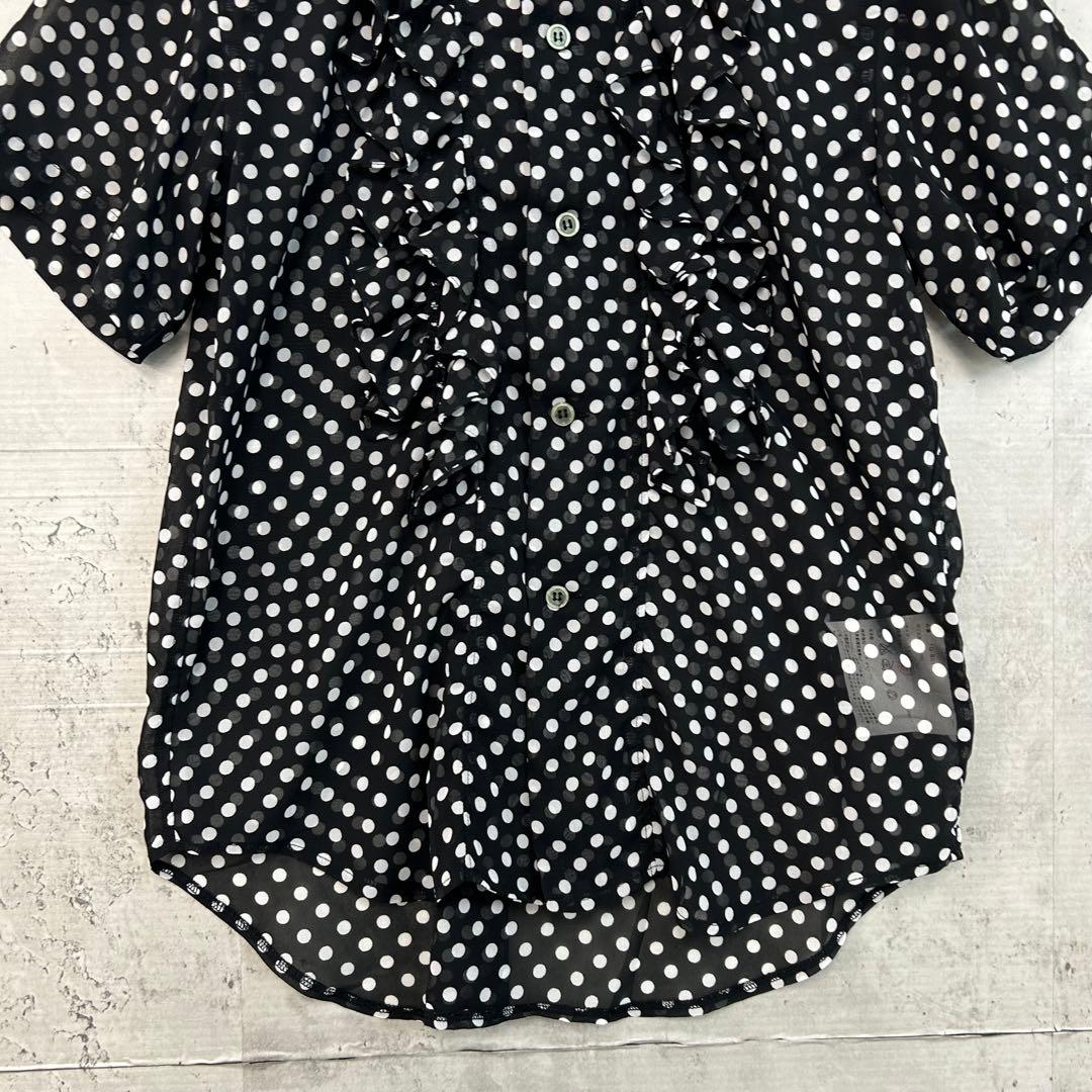 みっち BLACK COMME des GARCONS フリルシャツ