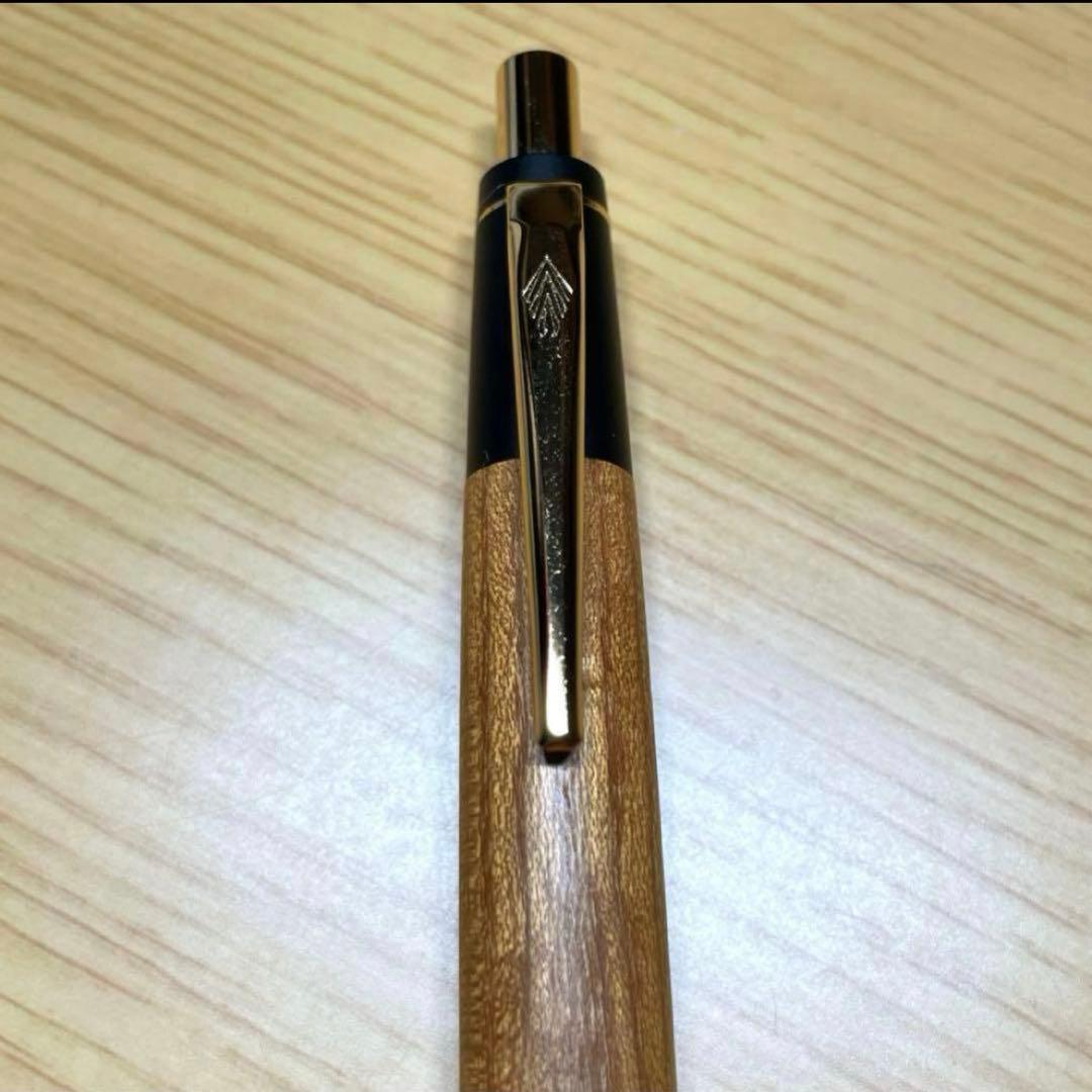 野原工芸　欅　シャープペンシル　激レア‼️旧型可動式口金＋新型SANZOクリップ