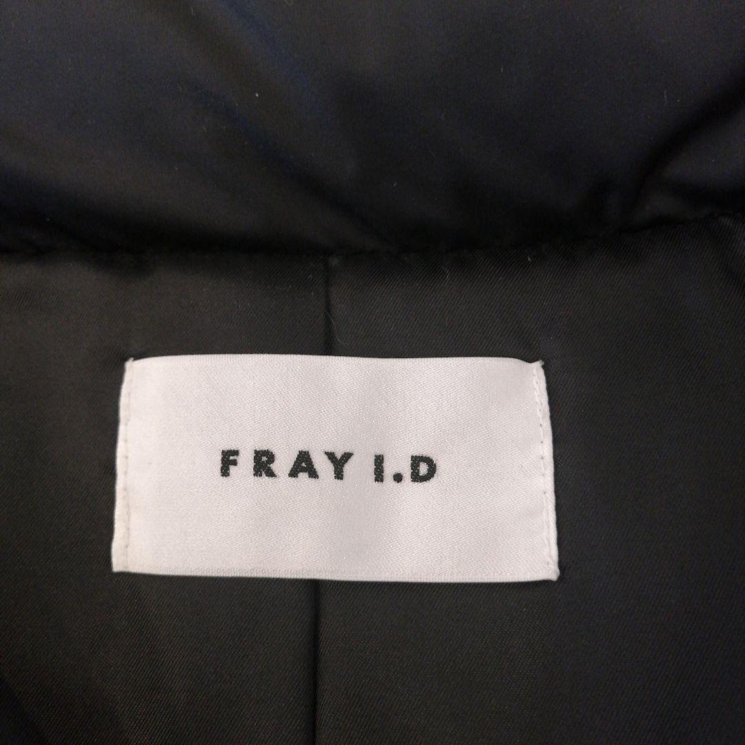 美品FRAY I.D フード ショート ダウンジャケット アウター ブラック