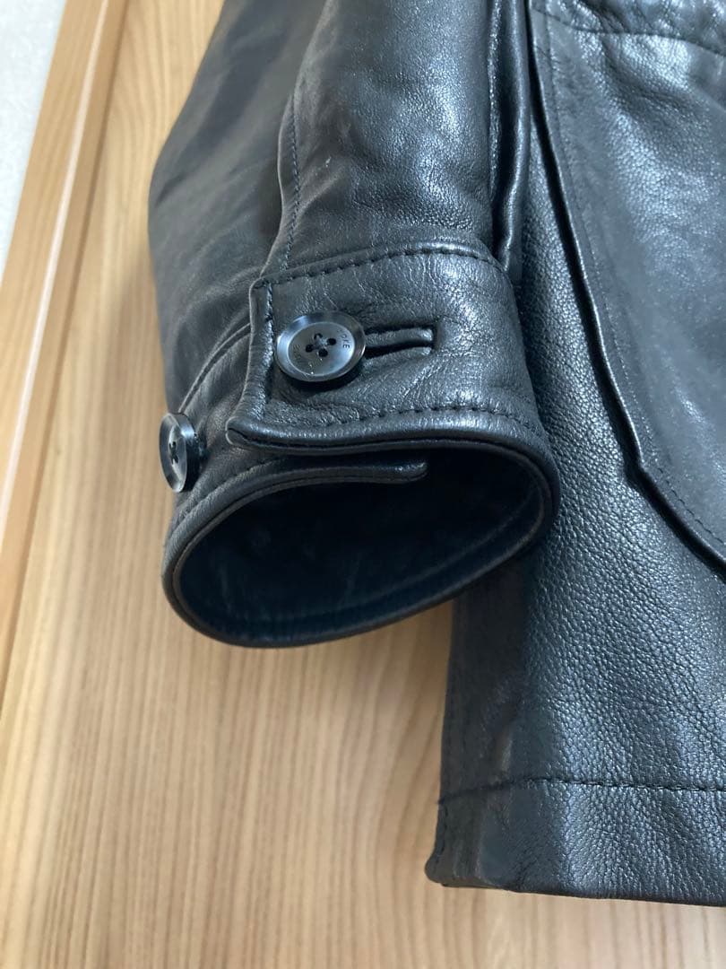 ジャケット・アウター YOKE 24SS Goat Leather Car Coat