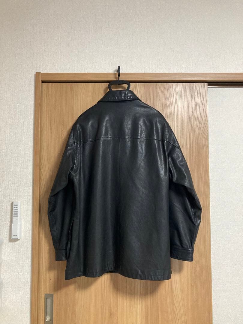 ジャケット・アウター YOKE 24SS Goat Leather Car Coat