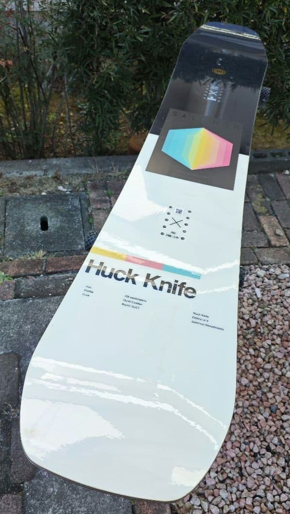 SALOMON HUCK KNIFE158 サロモンスノーボード板 ハックナイフ