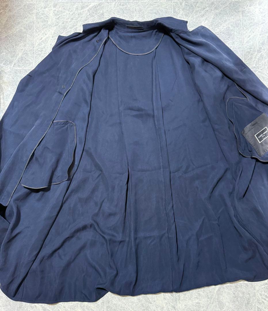 62万 GIORGIO ARMANI Icon ジョルジオアルマーニ コート L