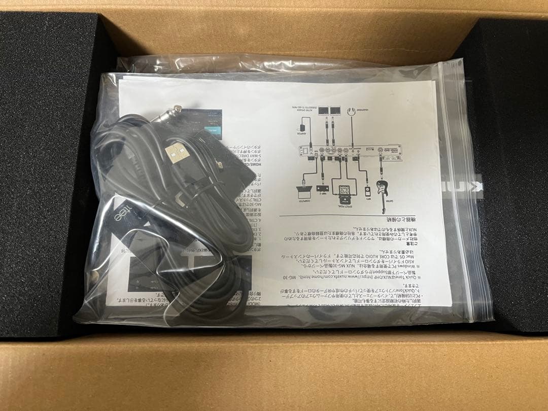 NUX MG-30 ギターエフェクター 新品同様