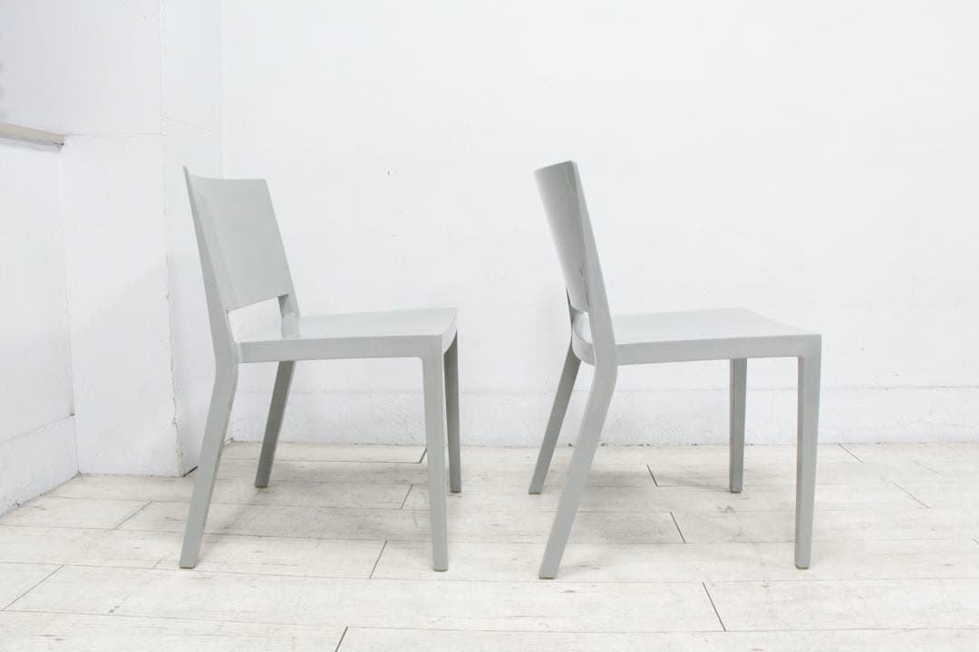 【展示美品】 Kartell カルテル LIZZ MAT スタッキングチェア