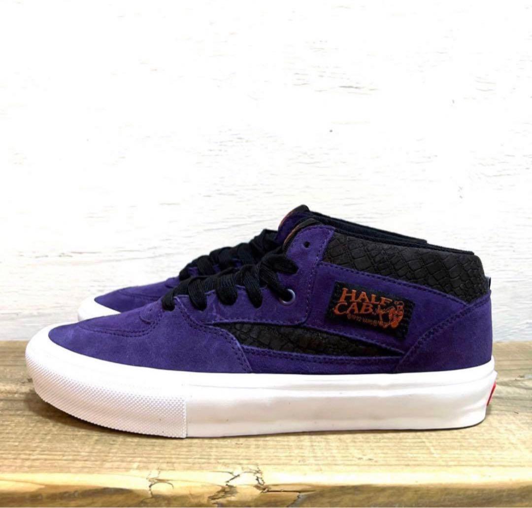 新品 28cm VANS HALF CAB 海外正規品スエード