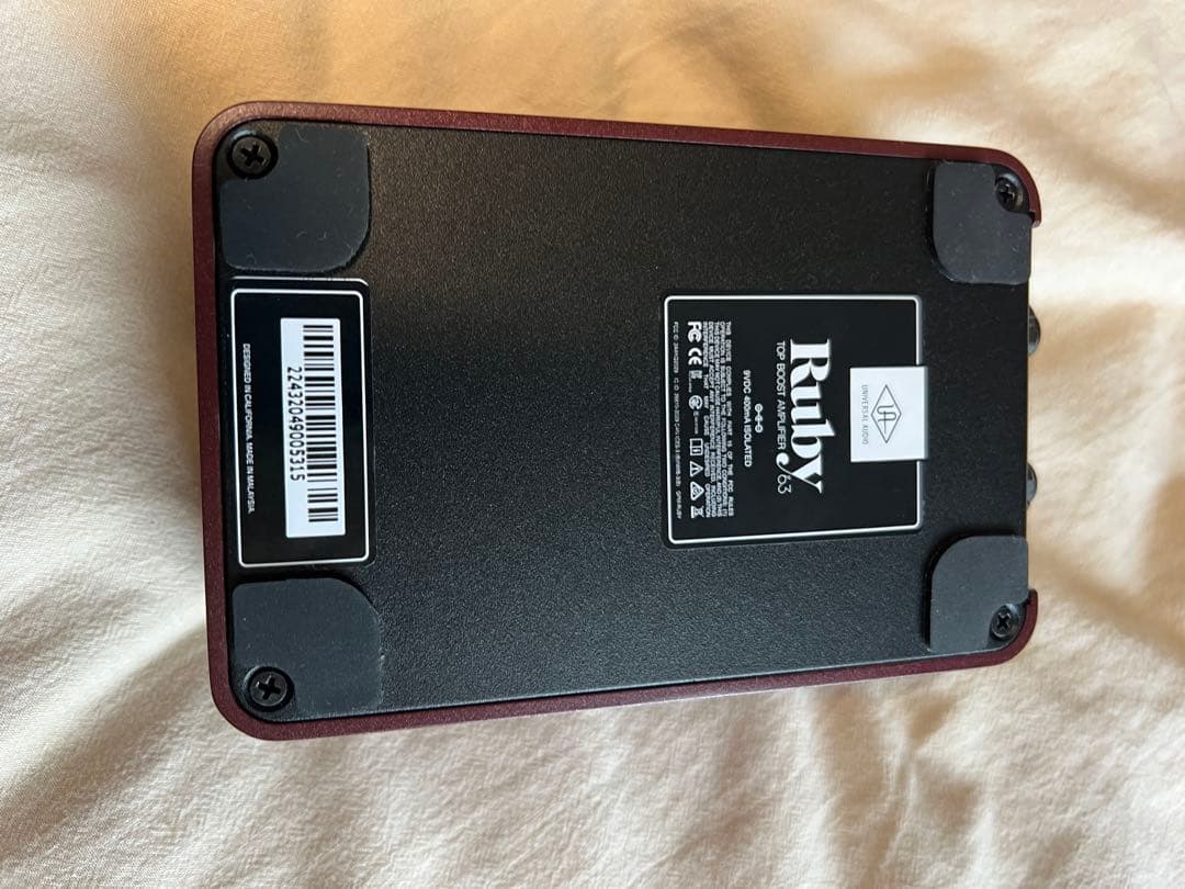 ギター Ruby uafx