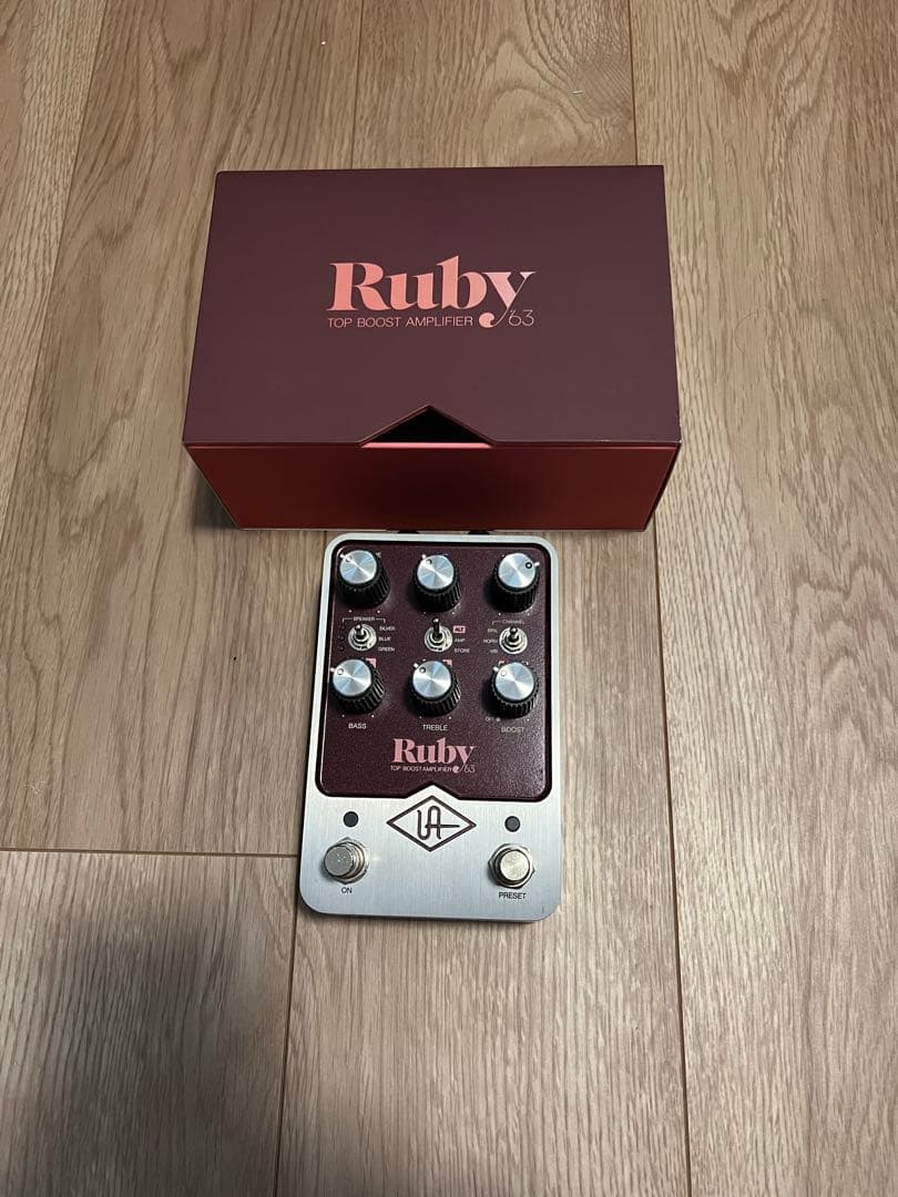 ギター Ruby uafx