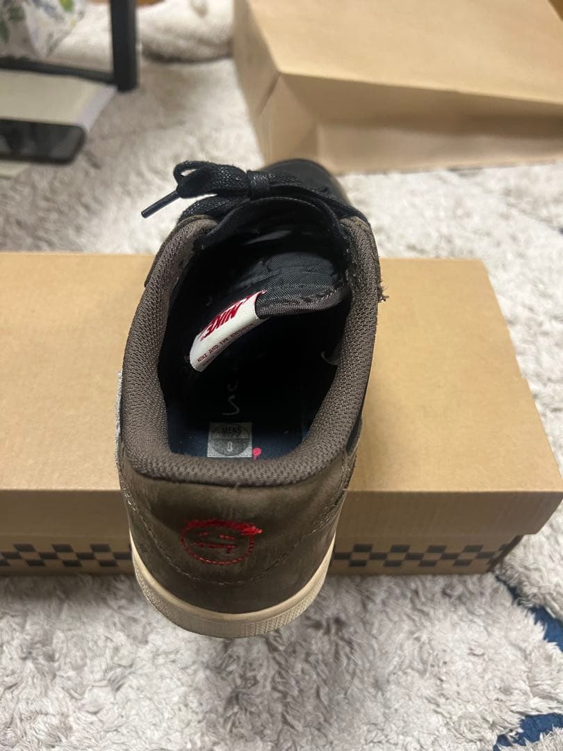 NIKEナイキ×トラビススコットtravis ダークモカ　スニーカー