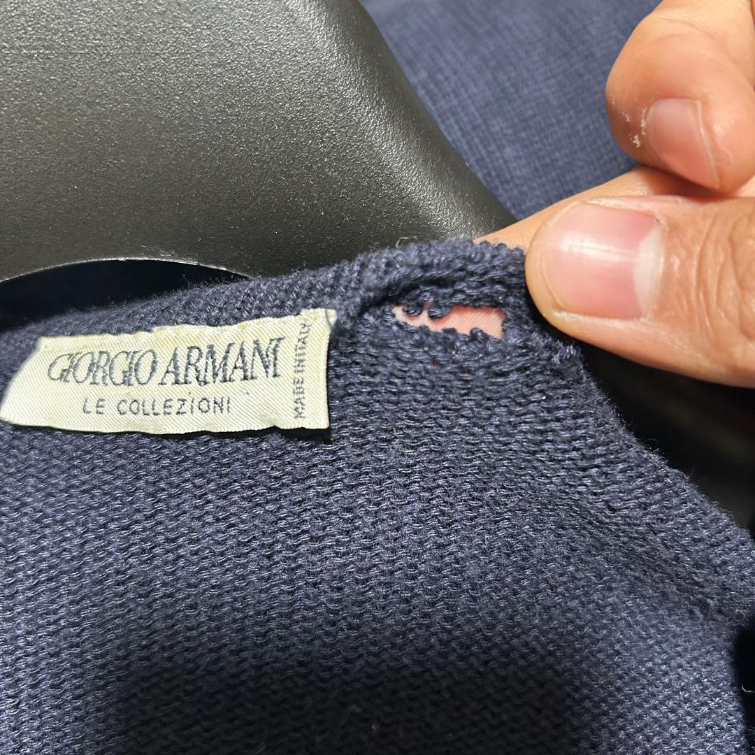 80s Giorgio Armani 初期 ダブル カーディガン vintage
