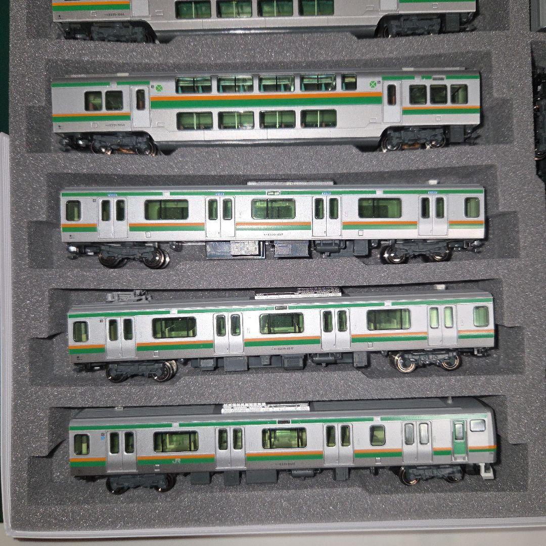 現状品 KATO E231系 東海道線・湘南新宿ライン 10両セット