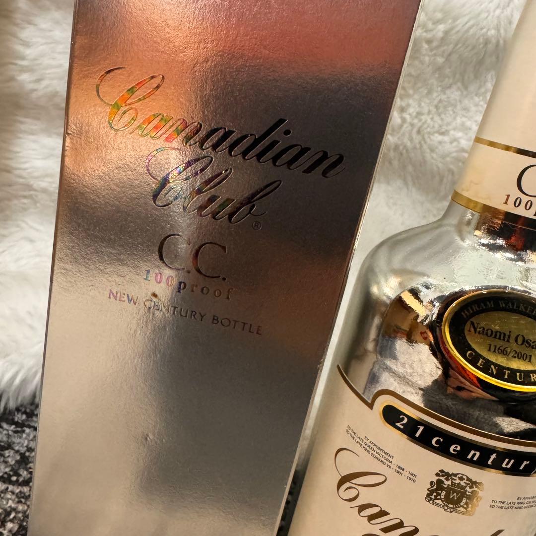 カナディアンクラブ 21Centuryプラチナボトル 世界限定 2001本