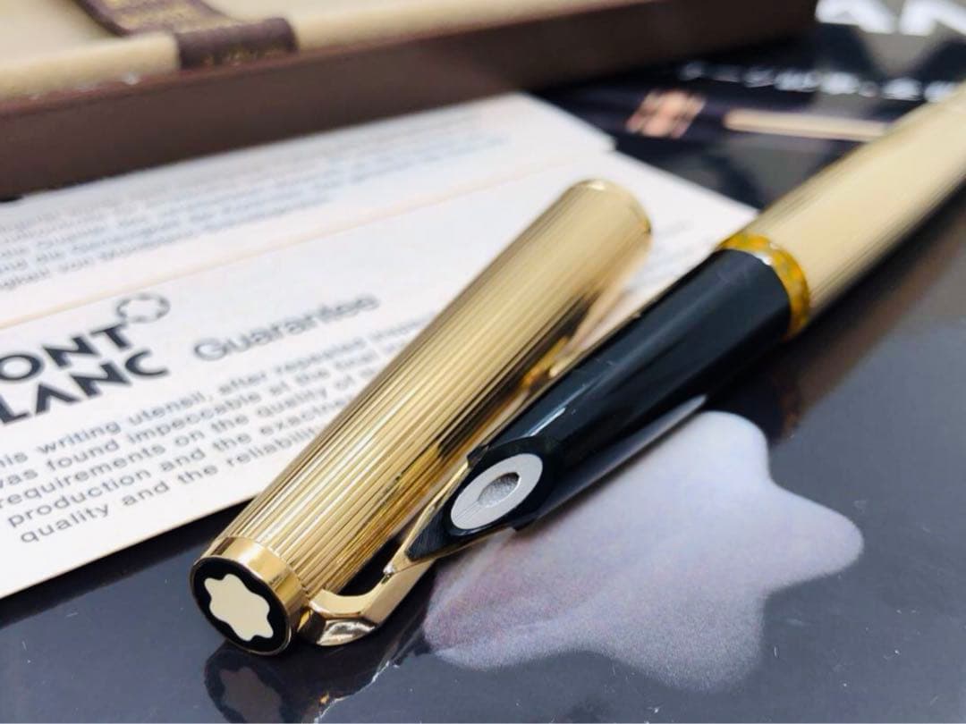 ⭐️金運を呼ぶ！⭐️総金張りマイスターシュテユックの名品！No1246⭐️モンブラン⭐️