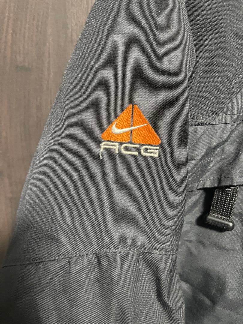 ヘ*ム様 【希少】NIKE ナイキ　ACG マウンテン　ジャケット　黒　刺繍　M