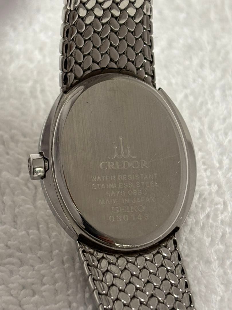 【美品】セイコー クレドール シグノ クォーツ【5A70-0BB0】【稼働品】