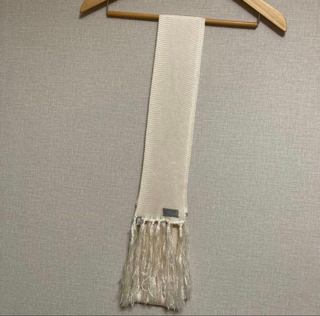 クリスチャンディオール　シルクマフラー