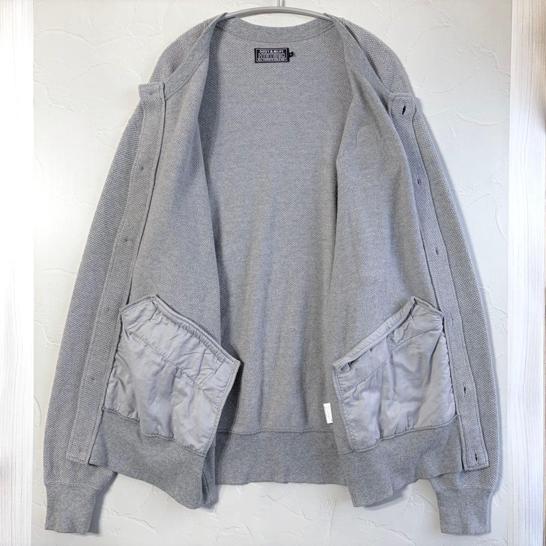 【HYSTERIC GLAMOUR】Round neck cardigan