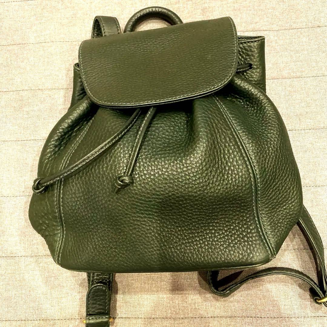 美品 コーチ COACH オールドコーチ 巾着 バックパック リュックサック