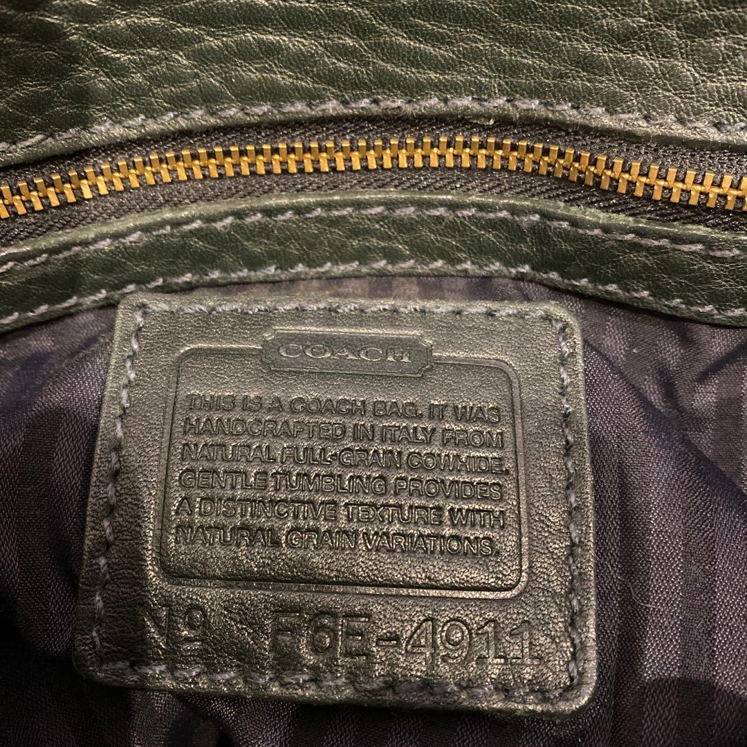 美品 コーチ COACH オールドコーチ 巾着 バックパック リュックサック