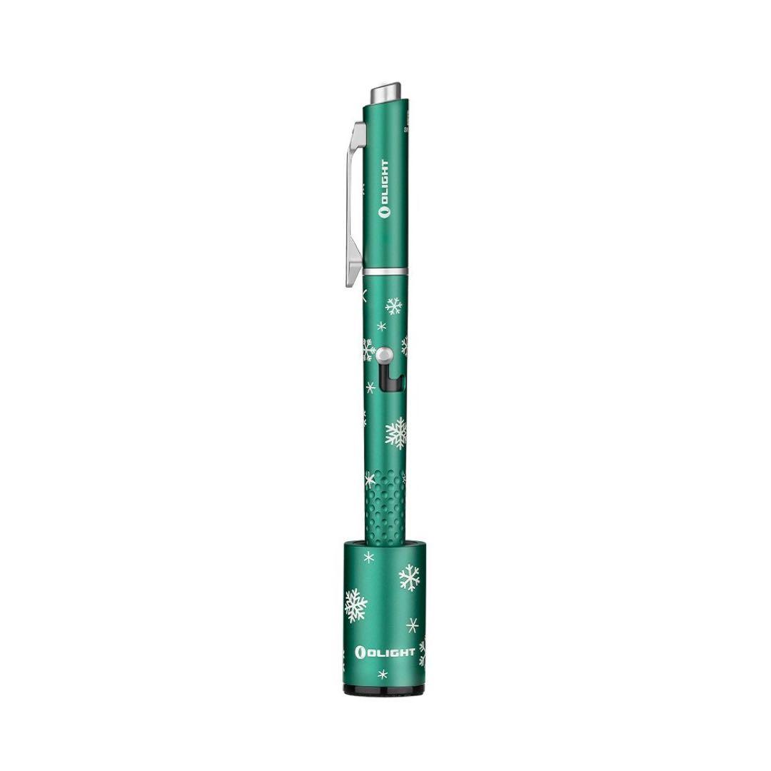 Olight Open Glow LED機能付多機能ペン スノーフレークグリーン