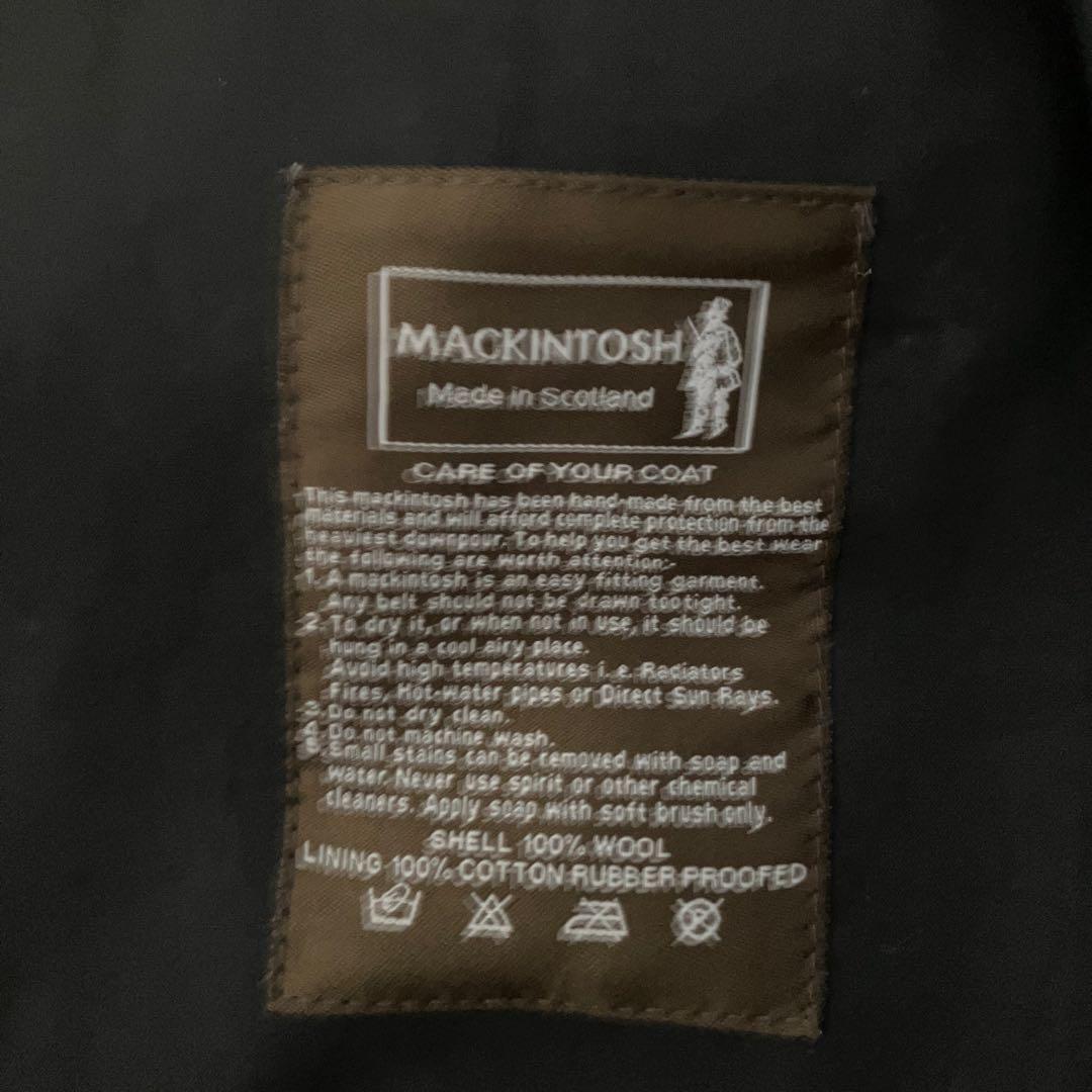 マッキントッシュ　ゴム引きコート