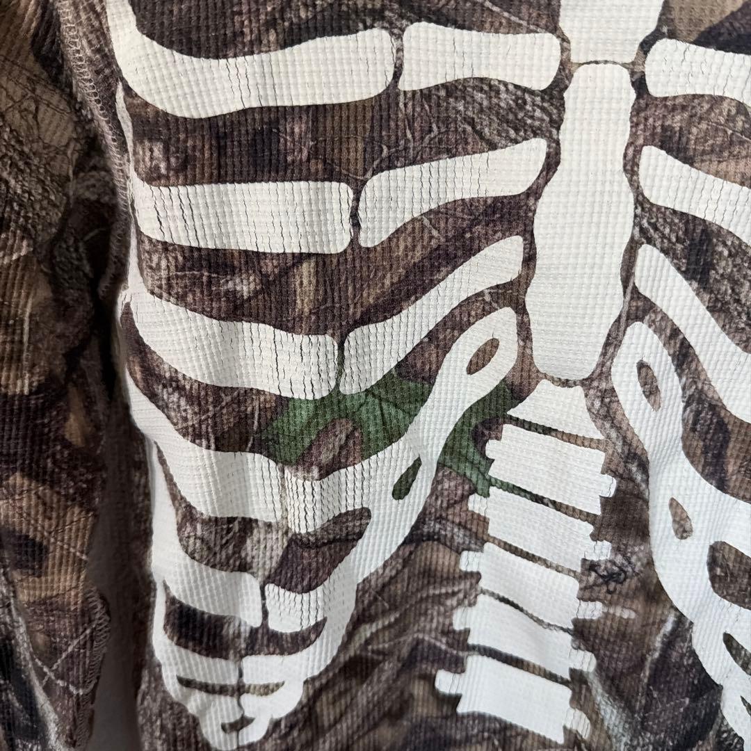 Supreme Hanes Bones Thermal 骨　サーマル　ツリーカモ