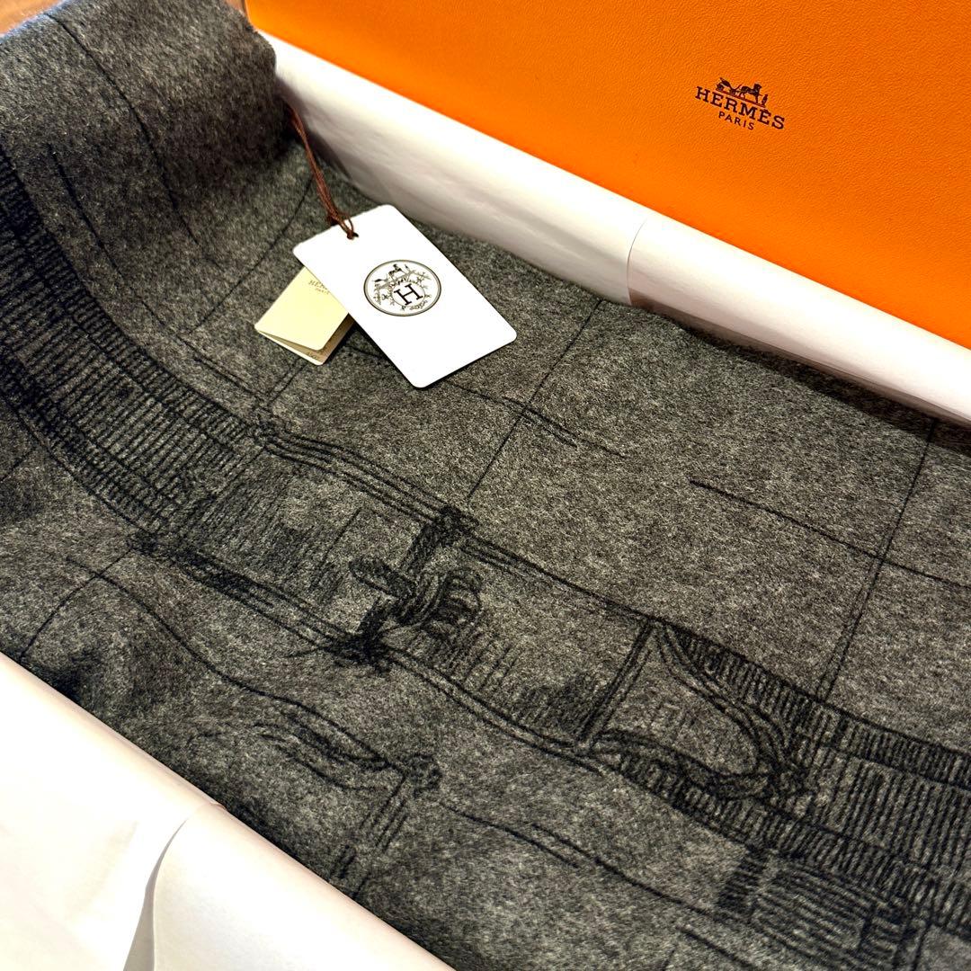 ＊Mizuno Yuta＊新品未使用HERMES25新作カシミヤマフラー