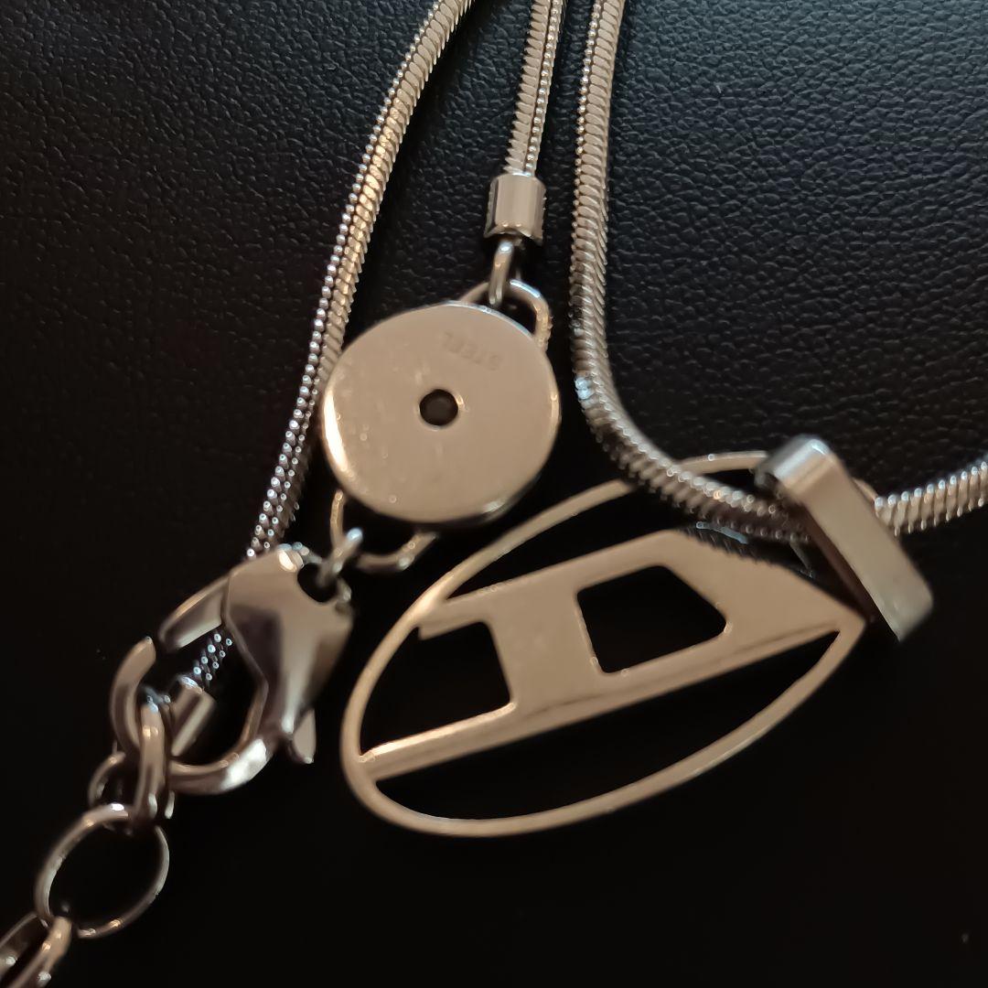 DIESEL チェーン ネックレス シルバー　60cm　値引き不可