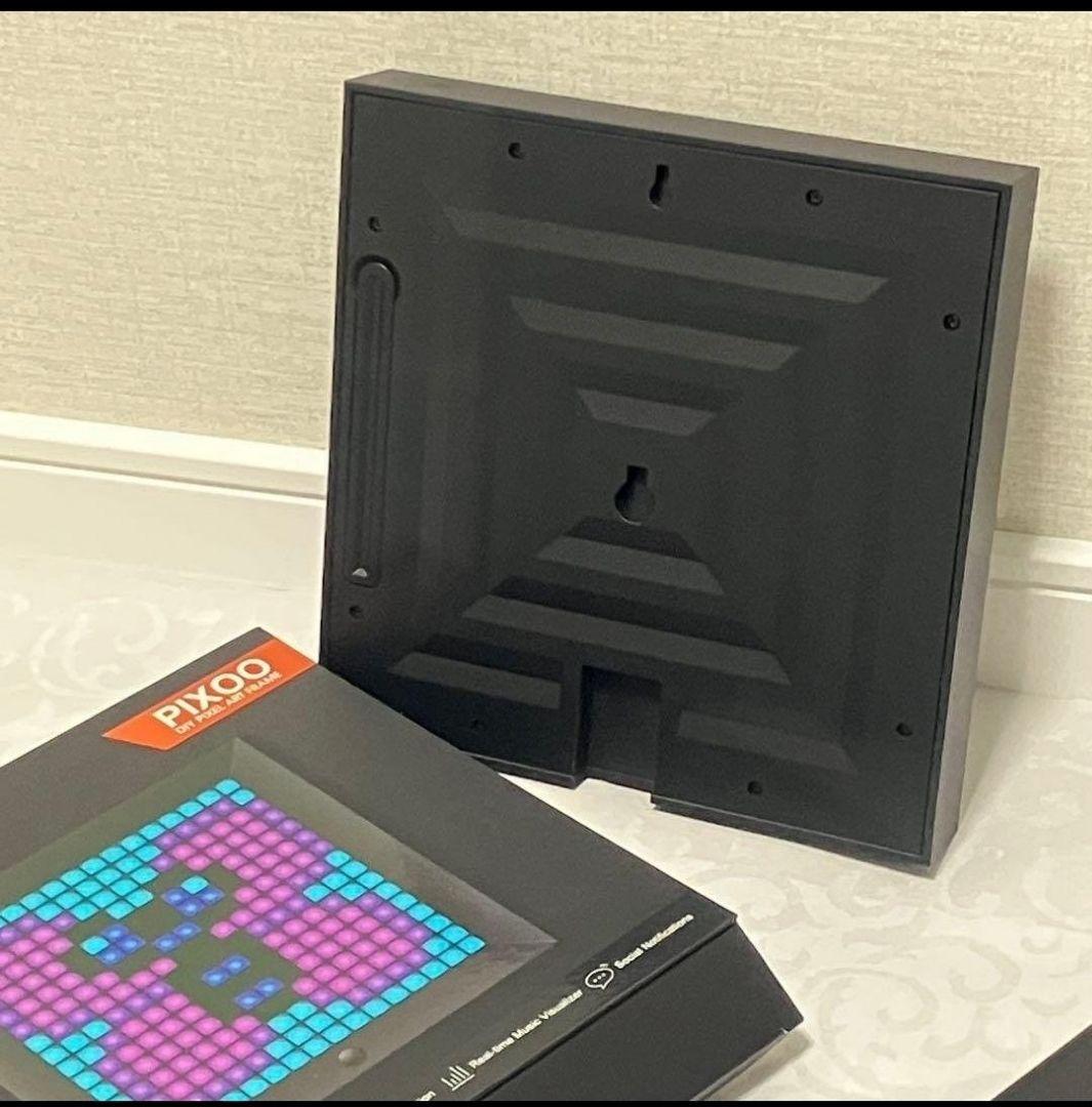 PIXOO デジタル時計 LED表示