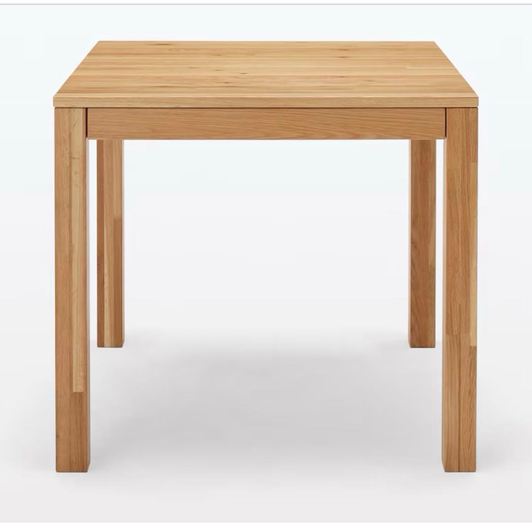 無印良品♡オークテーブル♡80cmサイズ♡現行品♡used♡送料込み