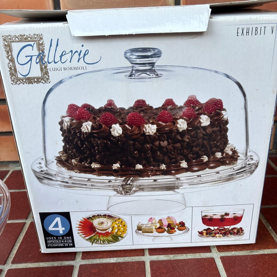 Luigi Bormioli Gallerie4-in-1 ケーキスタンド